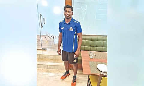 Thalaivas raider Masanamuthu