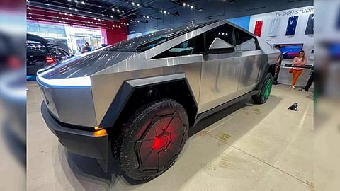 tesla's new cybertruck (Reuters)