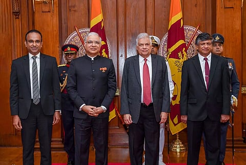 India’s new envoy takes charge, presents credentials to Sri Lankan president