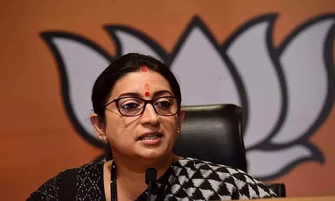 Smriti Irani, Minister of Women and Child Development 
