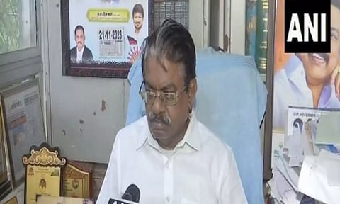 DMK Spokesperson TKS Elangovan (ANI)