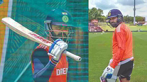 Virat Kohli and Rohit Sharma