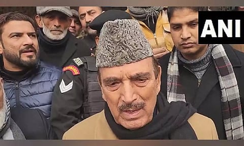 Former J&K CM Ghulam Nabi Azad (ANI) 