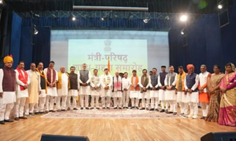 28 MLAs take oath as ministers in Madhya Pradesh