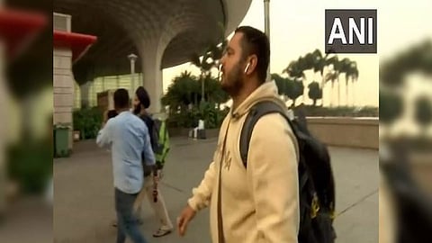 Passengers implicated in alleged Trafficking scam avoid media on arrival in India (ANI)