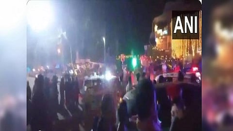 The injured were rushed to a nearby hospital (ANI)