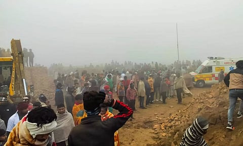 Visuals of DPIIT working on manufacturing sector (PTI)