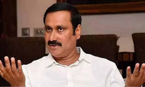 PMK president Dr Anbumani Ramadoss