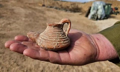 Byzantine oil lamp (Photo: TPS)
