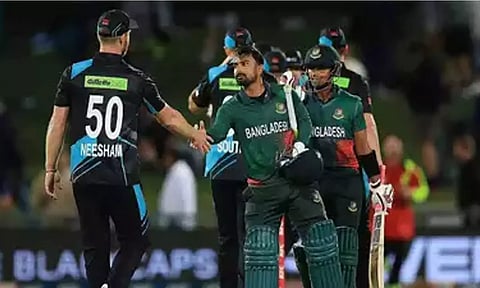 Bangladesh clinch historic T20 victory over New Zealand in Napier