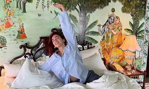 Dua Lipa in Rajasthan (X/DUALIPA)