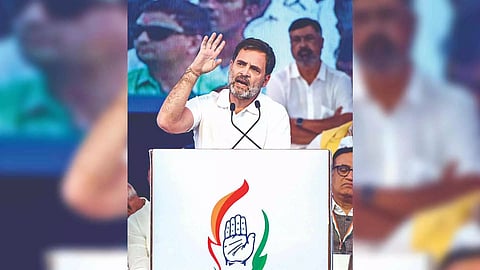 Congress leader Rahul Gandhi