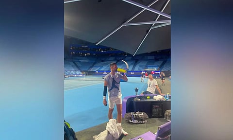 Tennis: Djokovic arrives in Perth ahead of United Cup debut