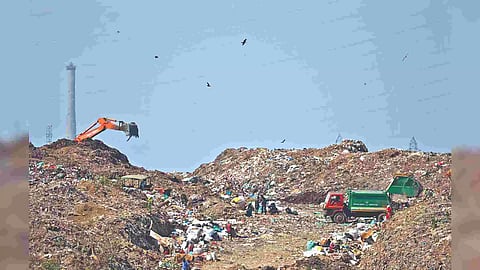 File photo of Kodungaiyur dumpyard