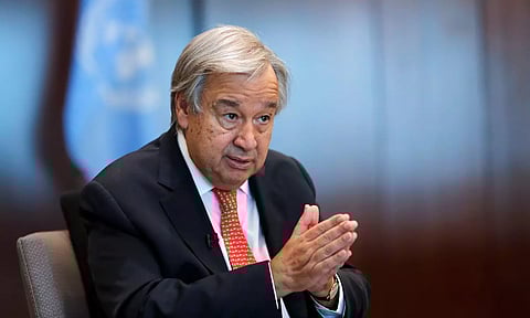 UN Secretary-General Antonio Guterres (Reuters)