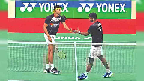 Satwiksairaj and Chirag Shetty