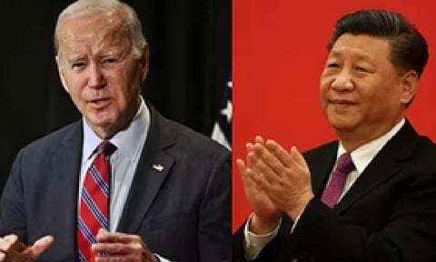 Joe Biden; Xi Jinping
