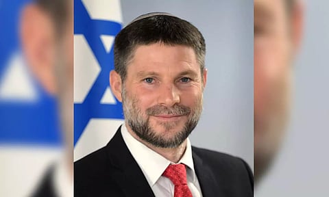 Israel's far-right Finance Minister Bezalel Smotrich (IANS)