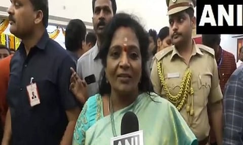 Telangana Governor and Puducherry LG Tamilisai Soundararajan (ANI)