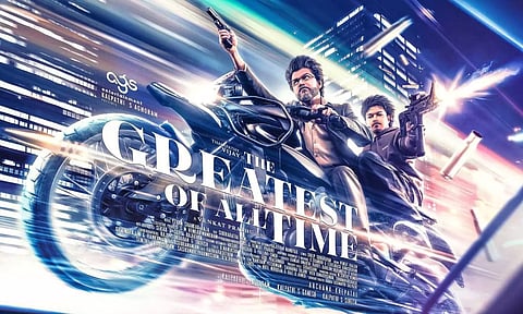 Second look poster of 'The Greatest of All Time' (X/@Ags_production)