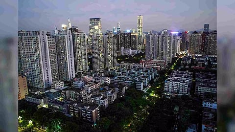Resident buildings and offices are seen in Shenzhen, Guangdong Province, China (Reuters)