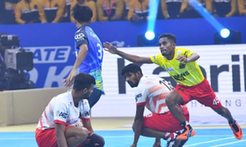 Players in action (IANS)