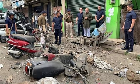 Visual from the spot