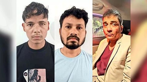 Three accused including the main accused in Divya Pahuja death case (Photo/ANI)