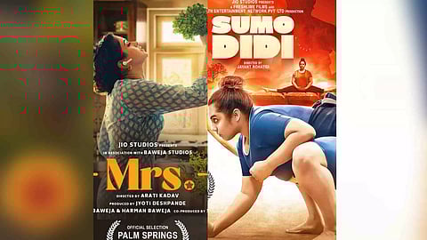 Posters of "Mrs" and "Sumo Didi"