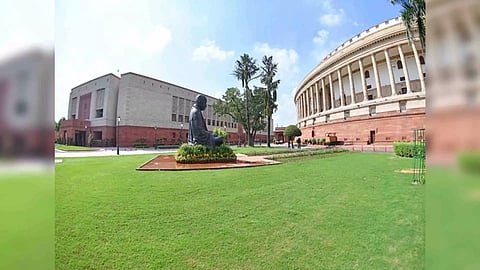 New Parliament building just beside the old building (Photo/ANI)