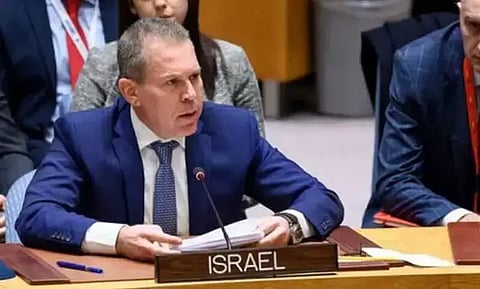  Ambassador of Israel to the United Nations, Gilad Erdan 