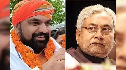 Bihar BJP President Samrat Chaudhary, Nitish Kumar (IANS)