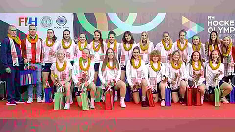 Czech Republic women's hockey team (Photo: Hockey India)