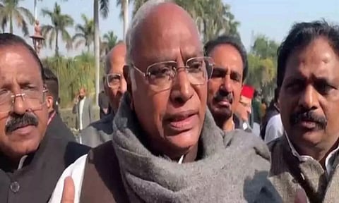 Congress president Mallikarjun Kharge (ANI)