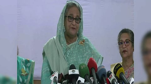 Bangladesh PM Sheikh Hasina (Photo/ANI)