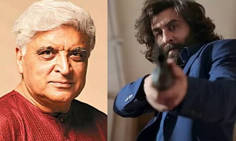 Javed Akhtar;Still from 'Animal' 