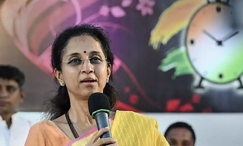 NCP working president Supriya Sule (PTI)