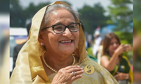  Awami League President Sheikh Hasina (PTI)