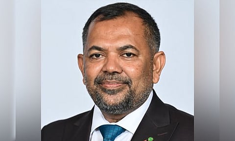 Maldives Minister of Foreign Affairs Moosa Zameer