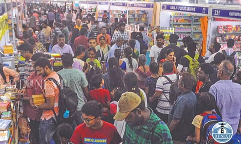 47th Chennai Book Fair at YMCA Grounds in Nandanam. (Photo credit: Hemanathan M)