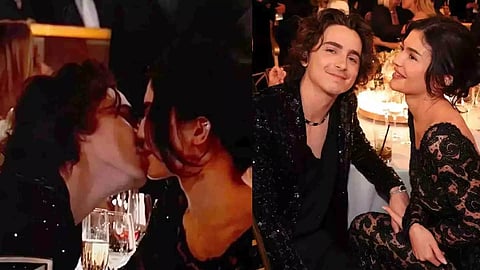 Timothee Chalamet and Kylie Jenner 