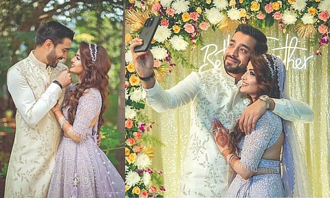 Shirin Kanchwala with Azhar Mun