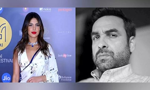 Priyanka Chopra & Pankaj Tripathi (ANI)