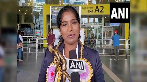 Kavitha Selvaraj (Photo: ANI)