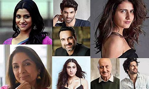 Aditya, Sara, Konkona, Neena Gupta, Ali Fazal, Pankaj Tripathi, Fatima, Anupam Kher (Instagram)