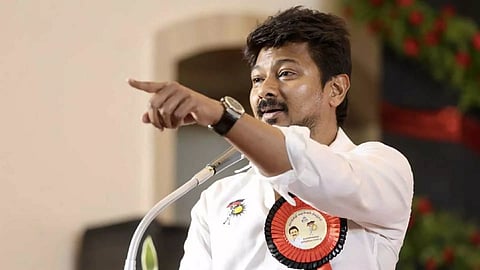 State sports minister Udhayanidhi Stalin