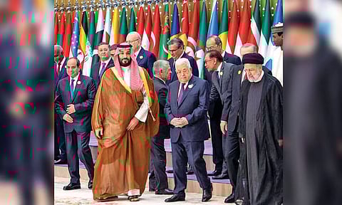 Saudi balancing Israel ties and solution to Gaza