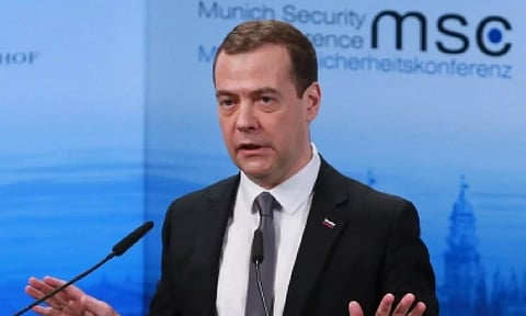 Russian Security Council Dmitry Medvedev