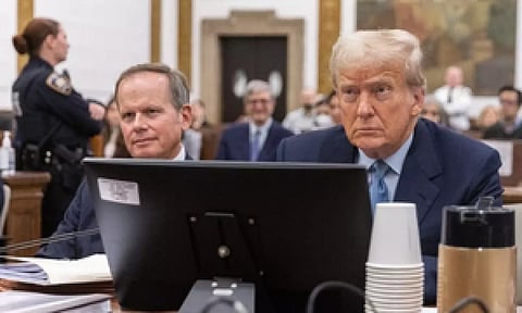 Former US President Donald Trump