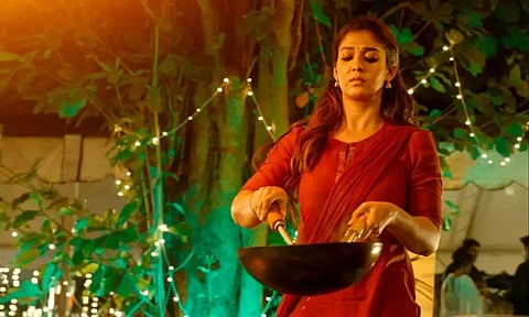Nayanthara in a still from ‘Annapoorani’